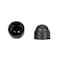 Vestil Hex Spoke Bolt Cap, 3/8 in Fits Bolt Dia, Black, Plastic Matte, 50 PK BC-BK-38-PK - alternate 2